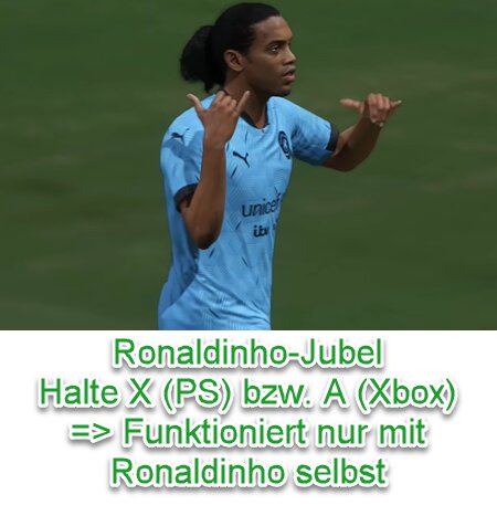 EA SPORTS FC 25 Ronaldinho-Jubel