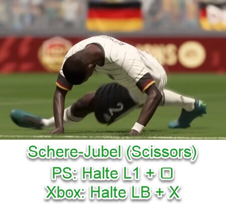 EA SPORTS FC 24 Schere-Jubel