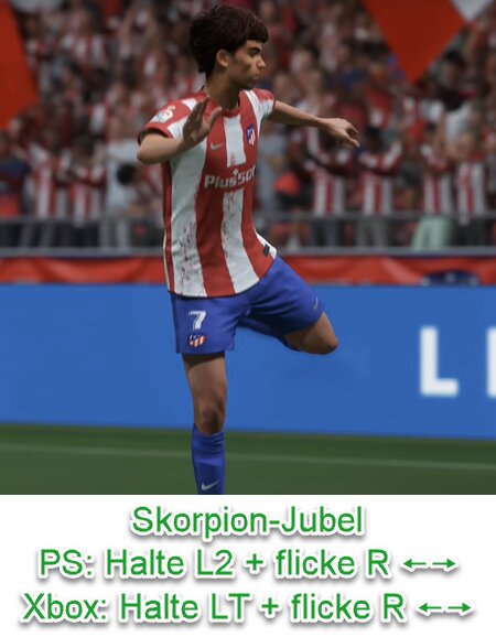 EA SPORTS FC 25 Skorpion-Jubel