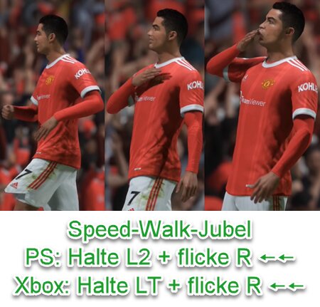 EA SPORTS FC 25 Speed-Walk-Jubel