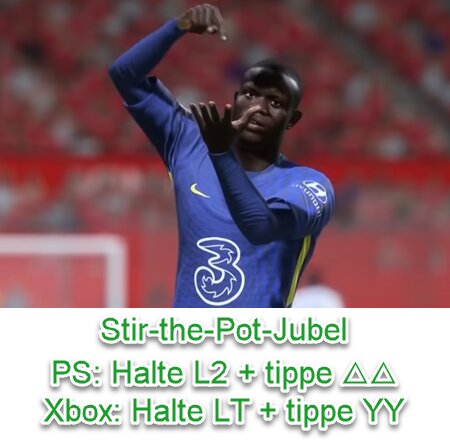 EA SPORTS FC 25 Stir-the-Pot-Jubel (Topf rühren)