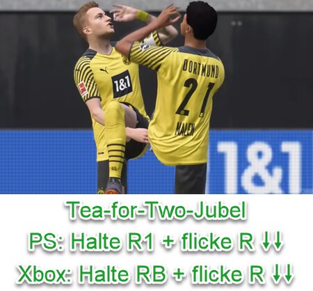 FC 24 Tea-for-Two-Jubel