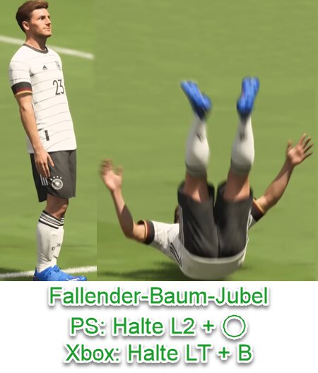 EA SPORTS FC 24 Fallender-Baum-Jubel (Timber)