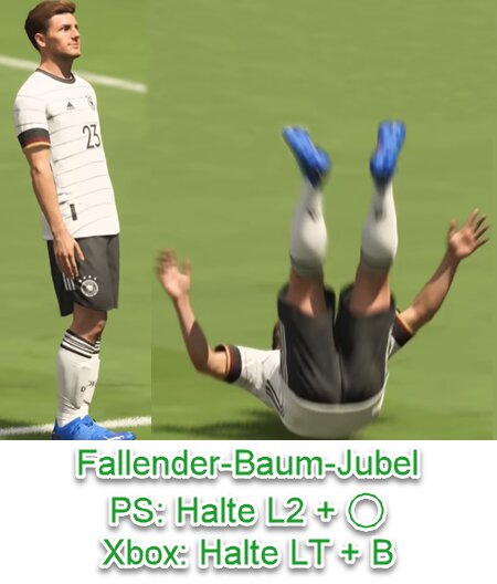 EA SPORTS FC 25 Fallender-Baum-Jubel (Timber)