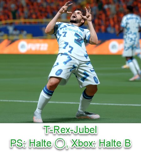 EA SPORTS FC 25 T-Rex-Jubel