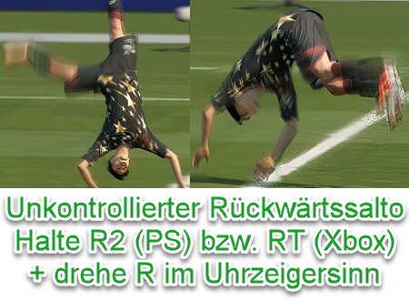 FIFA 23 Unkontrollierter-Rückwärtssalto-Jubel (Uncontrolled Backflip)