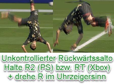 EA SPORTS FC 25 Unkontrollierter-Rückwärtssalto-Jubel (Uncontrolled Backflip)