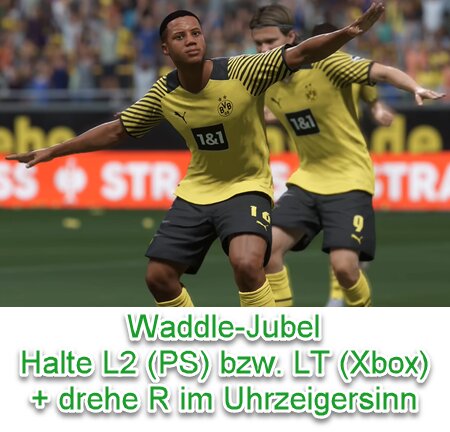 FIFA 23 Waddle-Jubel (Watscheln)