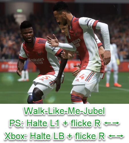 EA SPORTS FC 24 Walk-Like-Me-Jubel