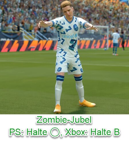 EA SPORTS FC 24 Zombie-Jubel