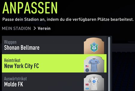 EA FC 24 Ultimate Team Trikot ndern (bersicht)