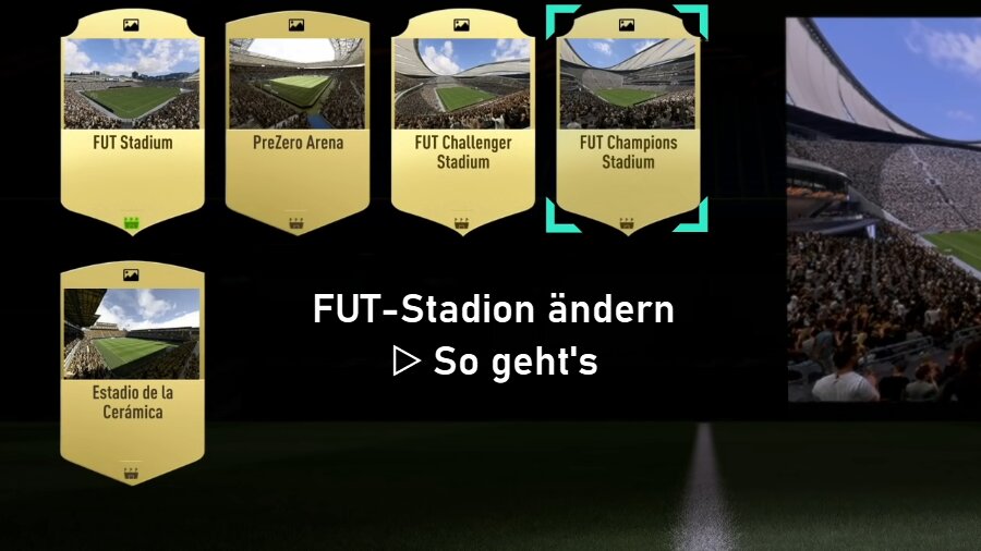 EA SPORTS FC 25 Stadion ändern