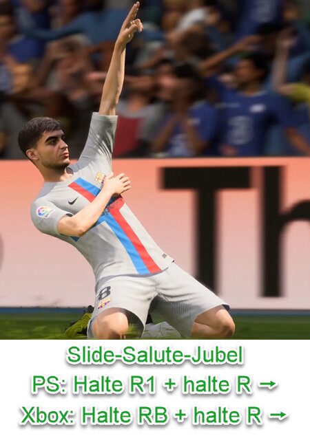 EA SPORTS FC 24 Slide-Salute-Jubel