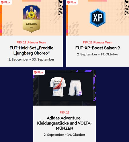 EA FC 25 EA-Play-Belohnungen (Rewards)